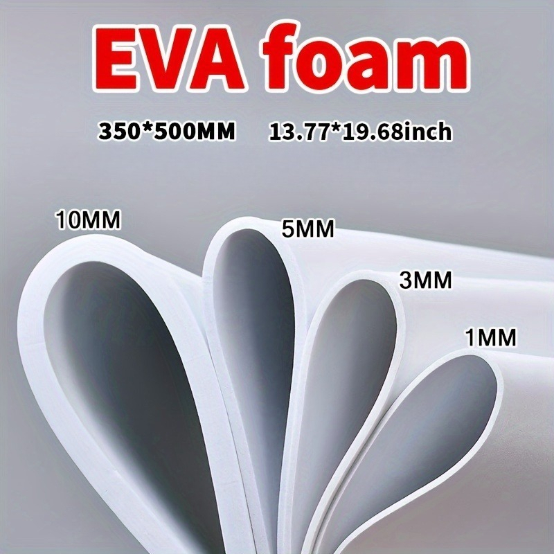Cosplay Prop Foam Board - EVA Köpük Levha 14x39 İnç, 3mm-10mm