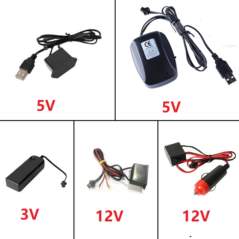 Led El Wire - DC 12V EL hattı 1-5M Neon