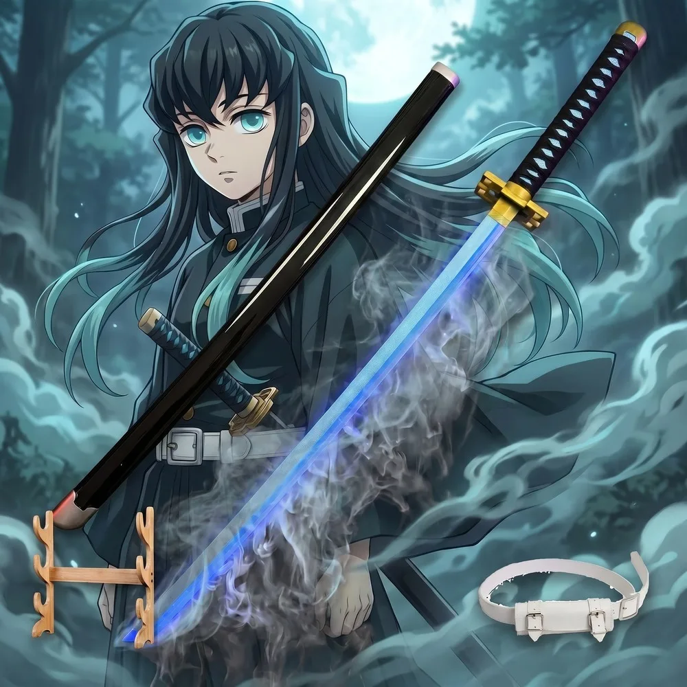 Cosplay Prop Katana - İblis Avcısı 104cm 40in Üçlü Stil