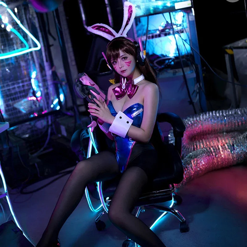Dva Cosplay Prop - Overwatch DVA Bunny Tulum Seksi Deri