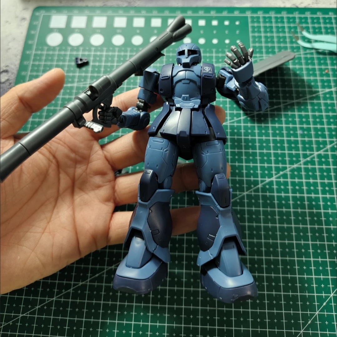 Bandai Gundam Rg - GTO MS-05 HG 1/144 Zaku Siyah