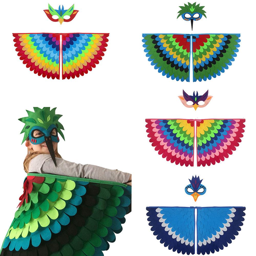 Free Cosplay Prop Patterns - Sevimli Baykuş Kanatları Kostüm Hayvan Tavus