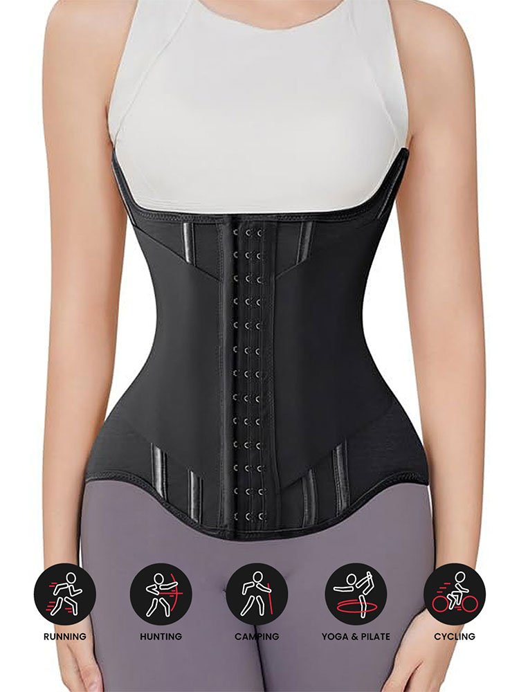 Boning Corset Steel - U-şekilli Bel Eğitmeni Korse Kadın Düğmeli