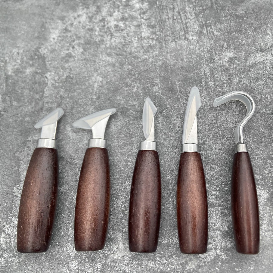 Craft Knife Set - 5 Parça Ahşap Oyma Alet Seti