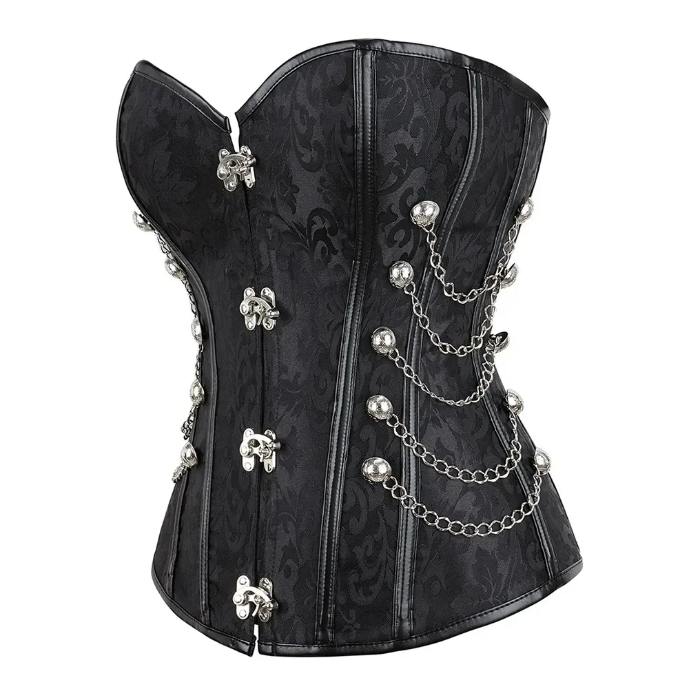 Ortaçağ Steampunk Overbust Kor - Boning Corset Steel incelemesi ve fiyatı