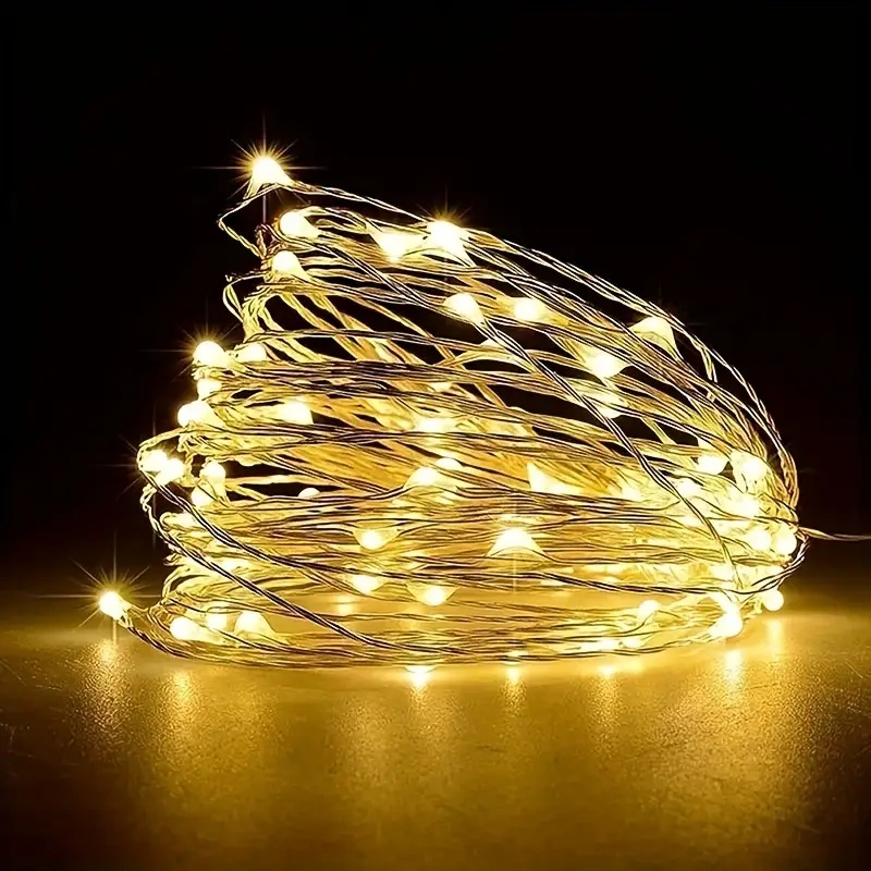 LED Işıklar Dize Bakır Gümüş T - Led El Wire incelemesi ve fiyatı