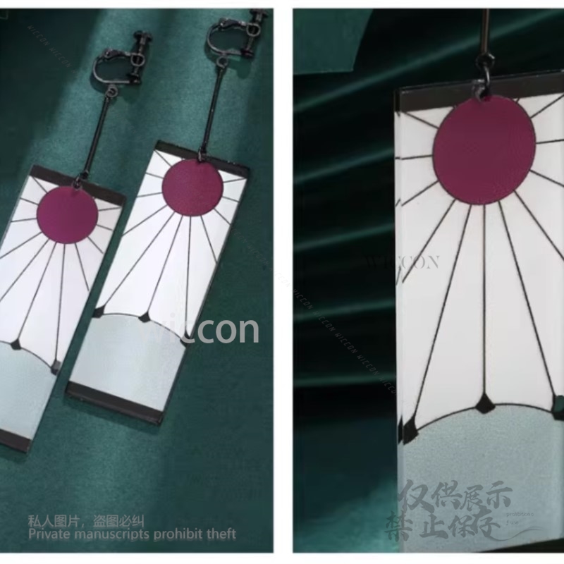 Akrilik Küpe Kulak Klipleri Ta - Acrylic Cosplay Prop incelemesi ve fiyatı