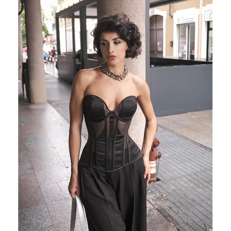 Çelik kemik kadınlar seksi örg - Boning Corset Steel incelemesi ve fiyatı