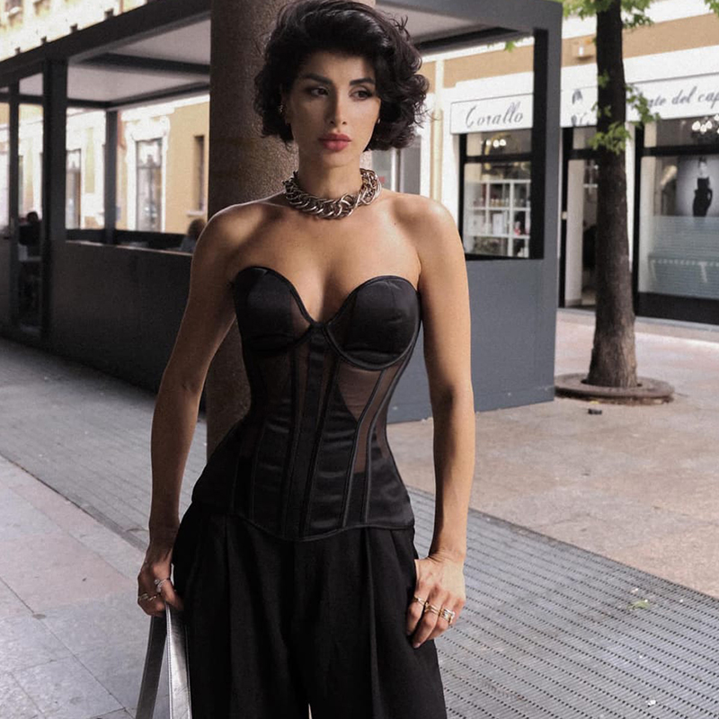 Çelik kemik kadınlar seksi örg - Boning Corset Steel incelemesi ve fiyatı