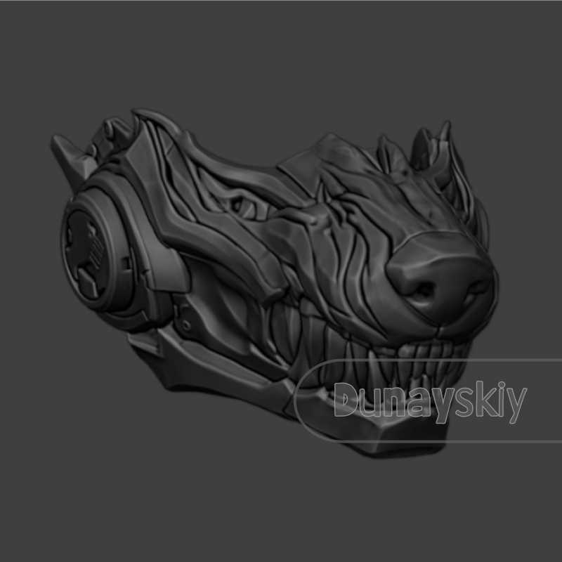Aşk ve Derin Uzay Valko Kurt M - Cosplay Prop 3D Print incelemesi ve fiyatı