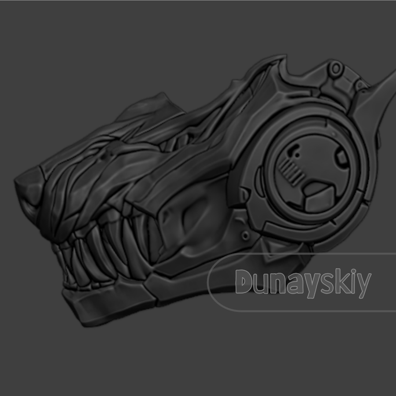 Aşk ve Derin Uzay Valko Kurt M - Cosplay Prop 3D Print incelemesi ve fiyatı