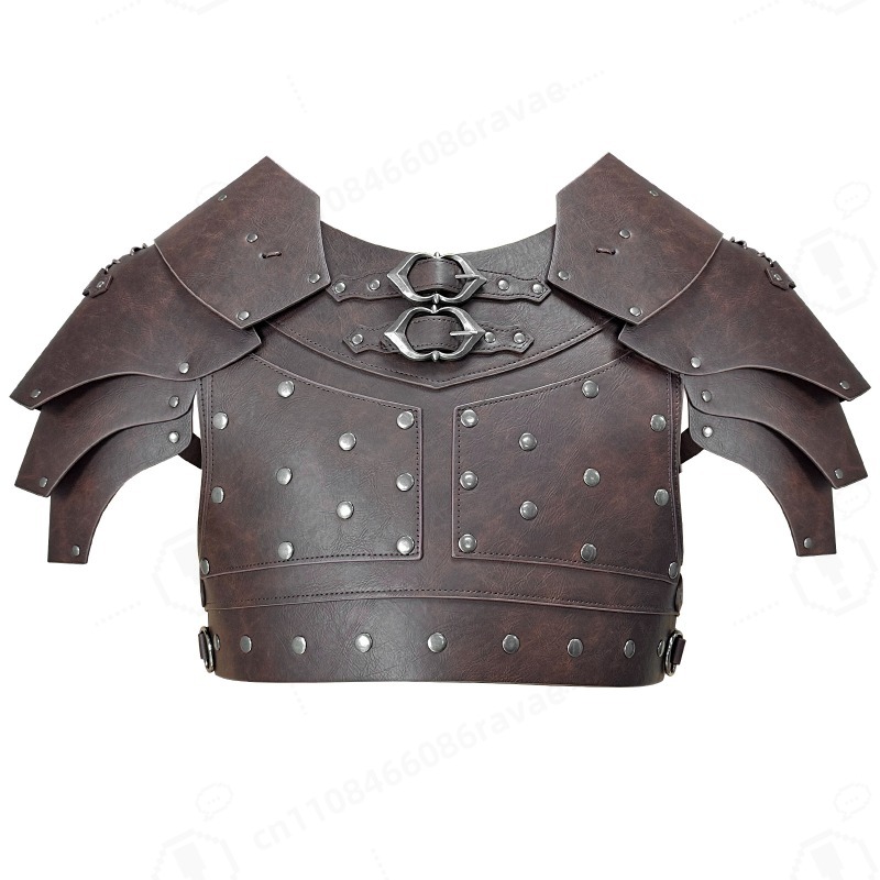 Ortaçağ Çivili Omuz Göğüs Zırh - Prop For Cosplay incelemesi ve fiyatı