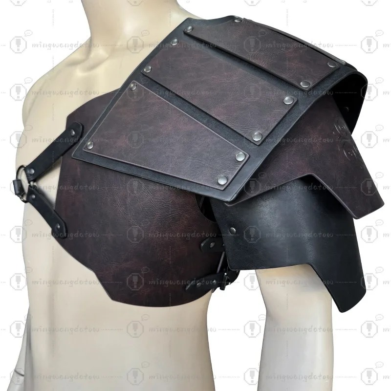 Ortaçağ tek taraflı omuz zırhı - Prop For Cosplay incelemesi ve fiyatı