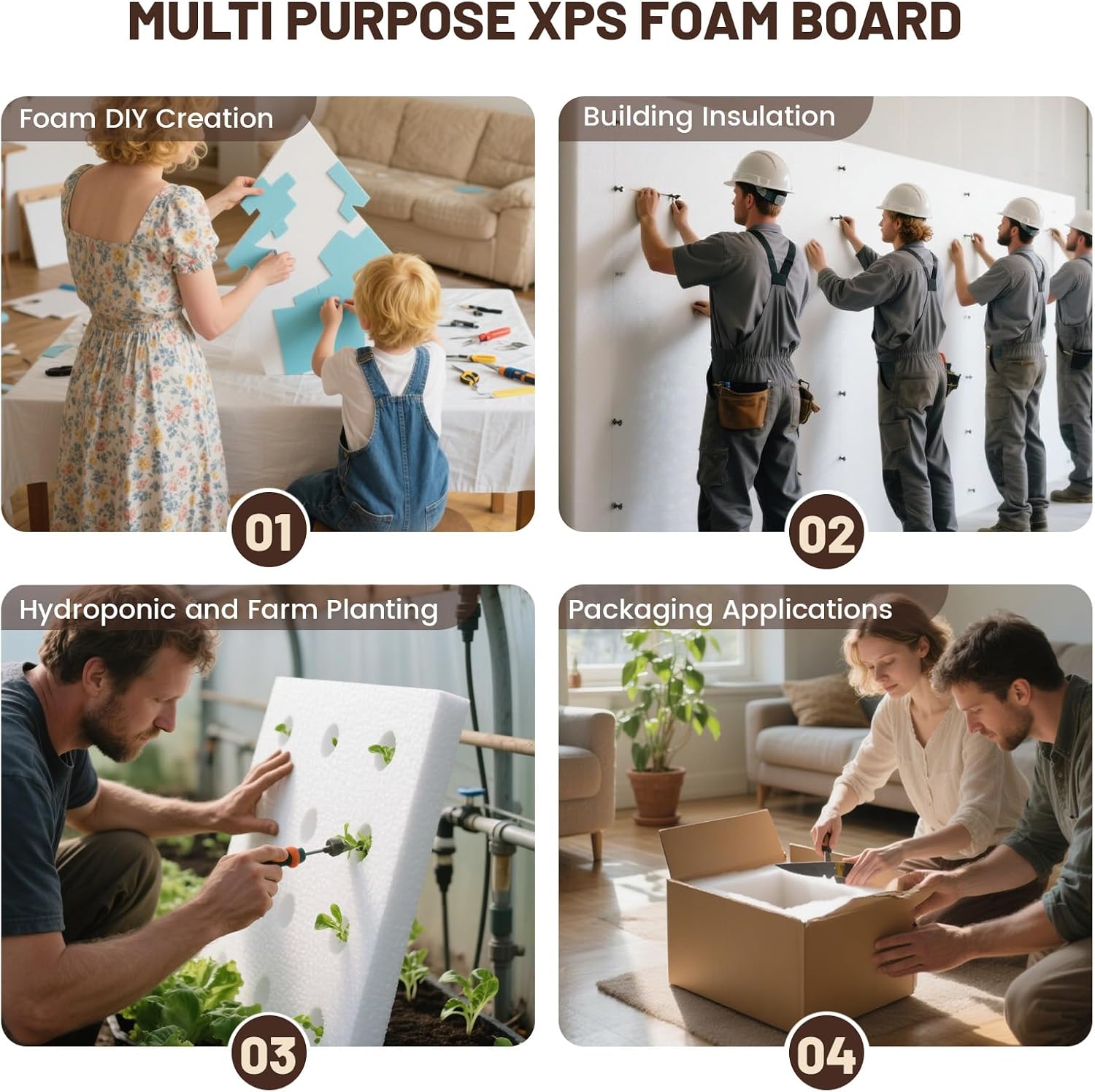 Yüksek Yoğunluklu XPS Büyük Kö - Cosplay Prop Foam Board incelemesi ve fiyatı
