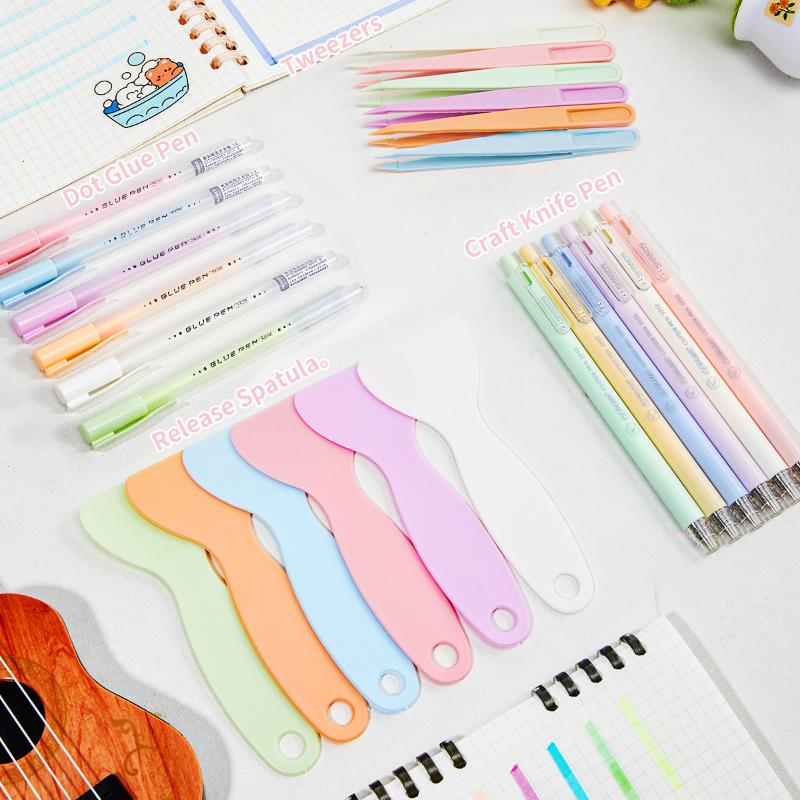Yeni 4 adet/takım tutkal kalem - Craft Knife Set incelemesi ve fiyatı