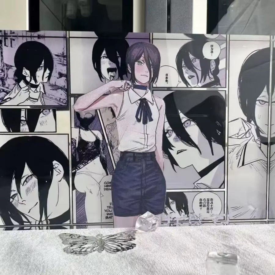 Anime figürü Denji ve Reze akr - Anime Cosplay Prop incelemesi ve fiyatı